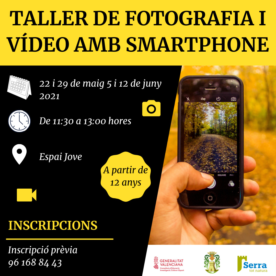 Read more about the article Taller fotografia i vídeo amb smartphone