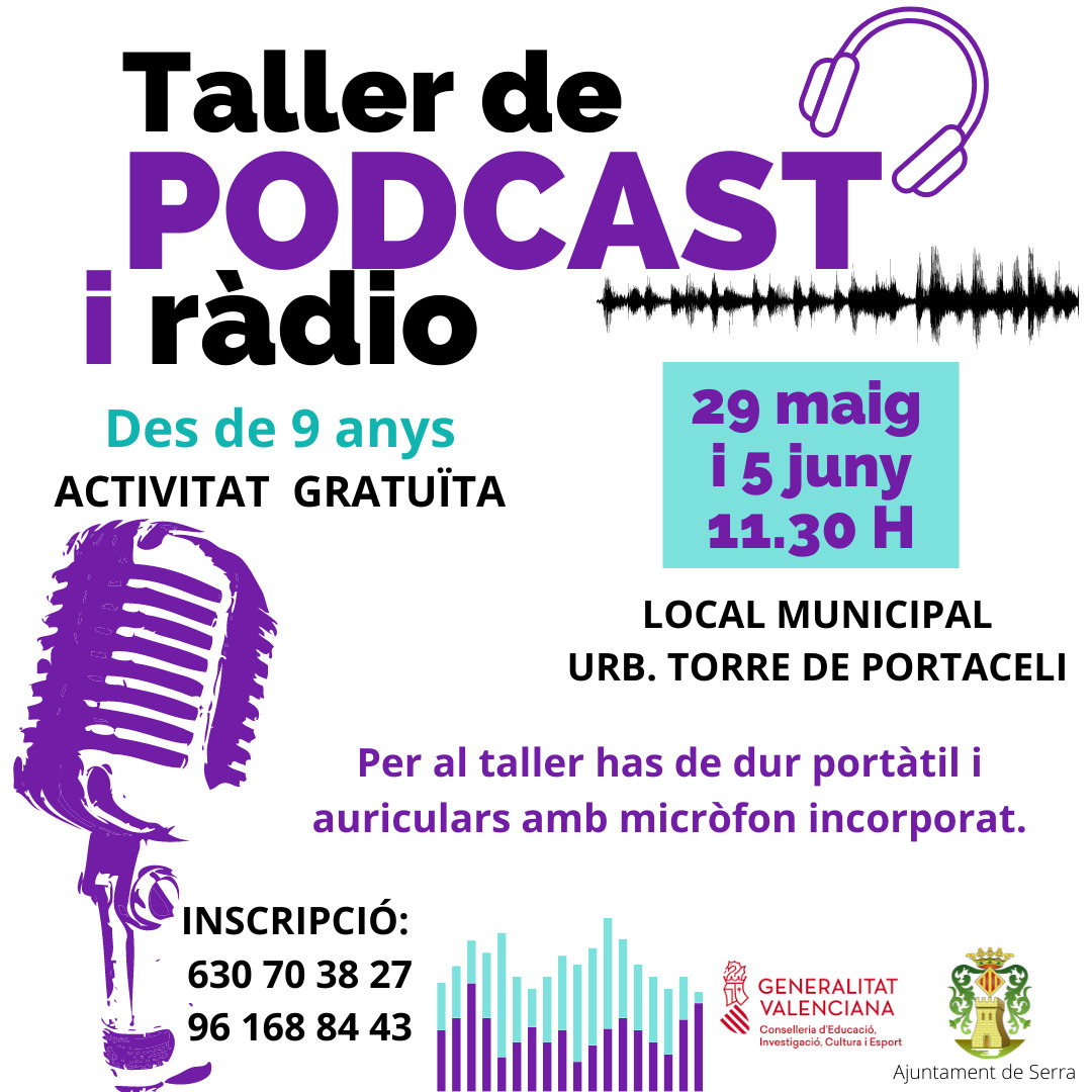 Read more about the article Taller de podcast i ràdio
