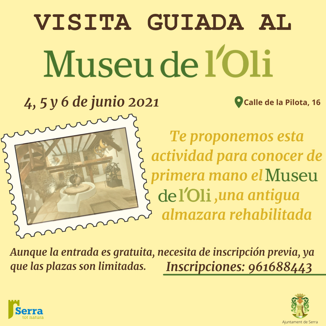 Read more about the article Visites guiades al Museu de l’Oli
