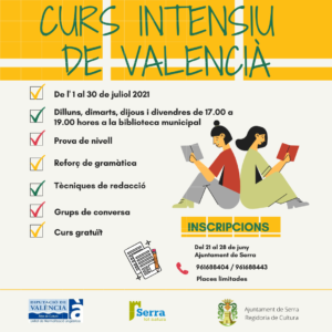 Read more about the article Curs intensiu gratuït de valencià