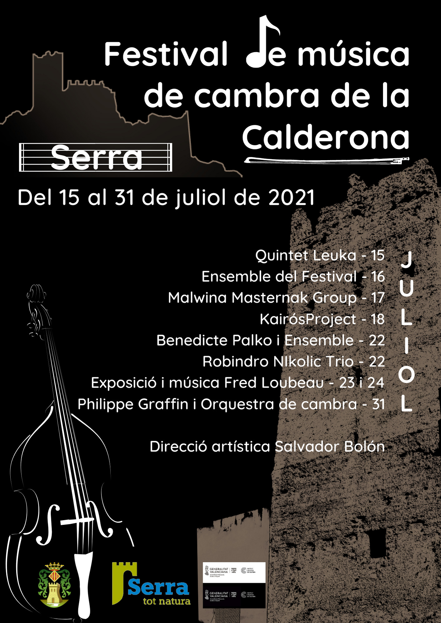 Lee más sobre el artículo Serra acoge el Festival de Música de Cambra de la Calderona