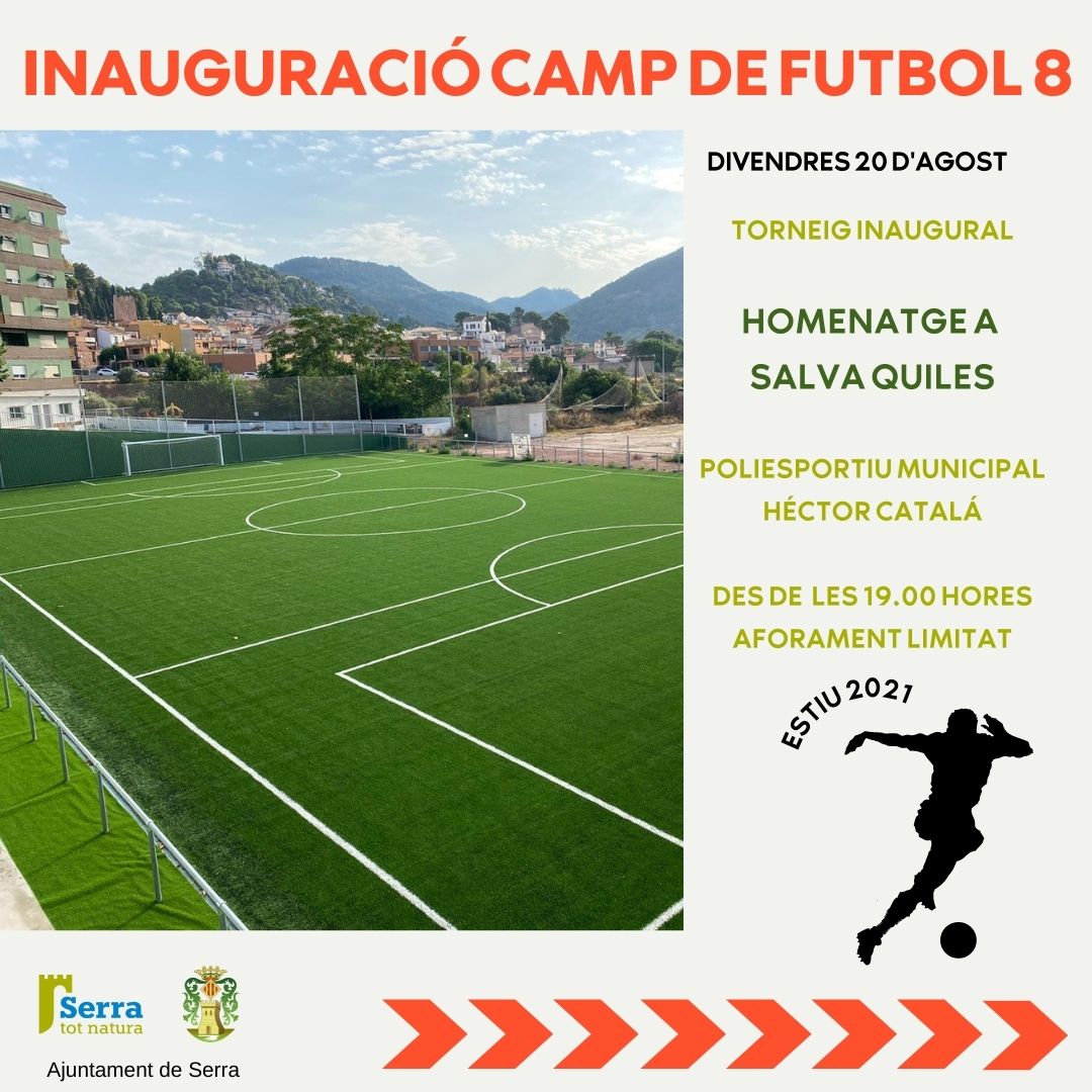 Read more about the article Inauguració camp futbol 8