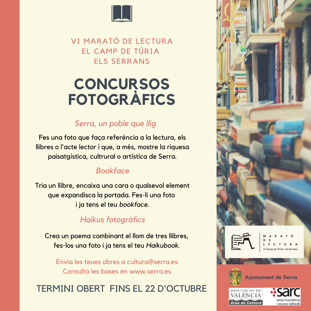 Read more about the article Concursos fotogràfics de la VI Marató de Lectura