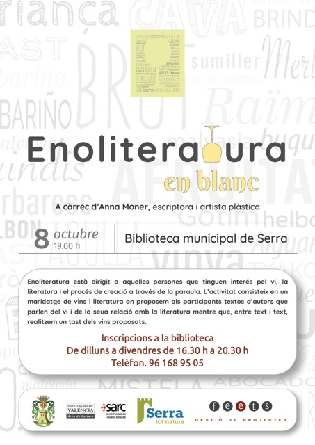 Read more about the article Enoliteratura en blanc. Maridatge i literatura