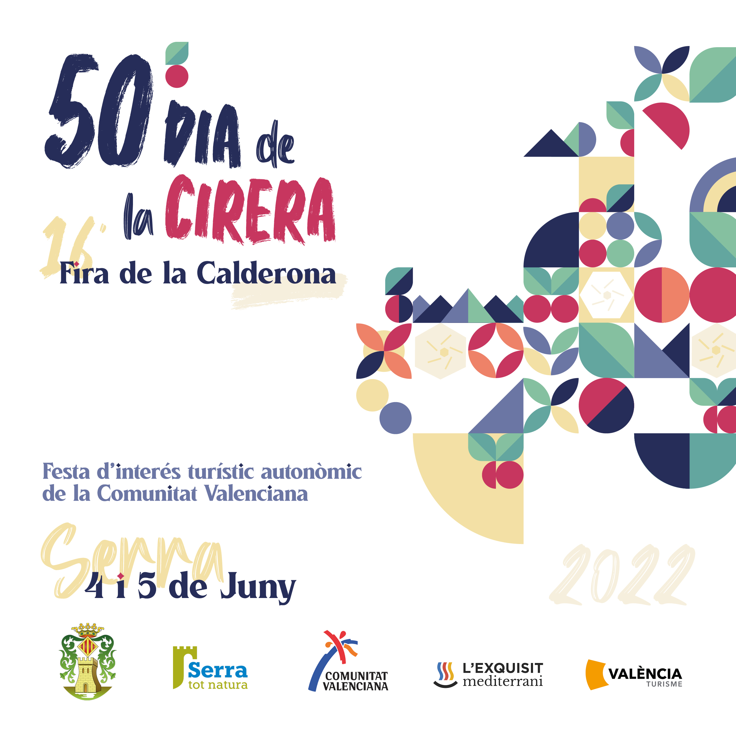 Lee más sobre el artículo Programa 16ª Fira de la Calderona y 50º dia de la cirera