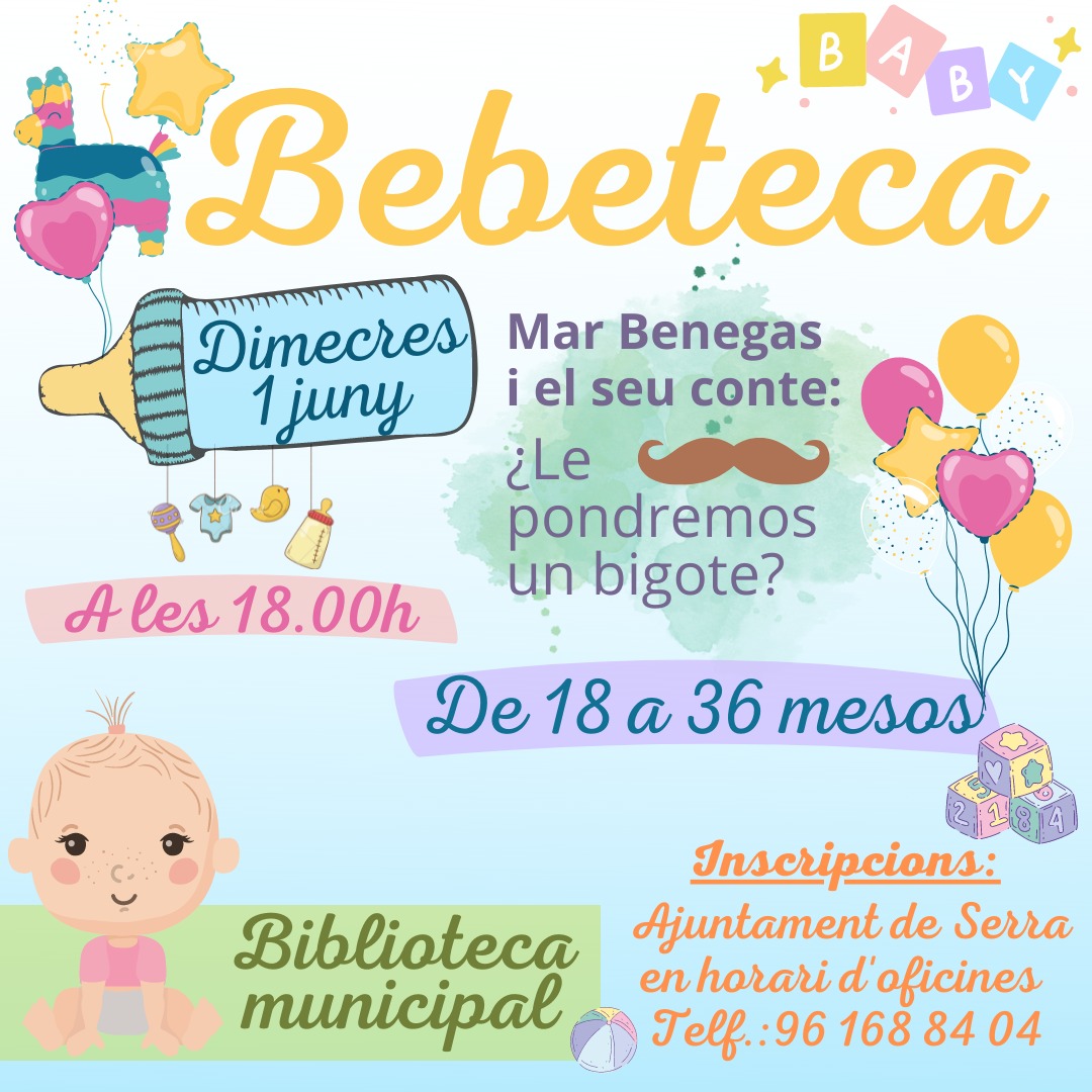 Read more about the article Bebeteca a la biblio