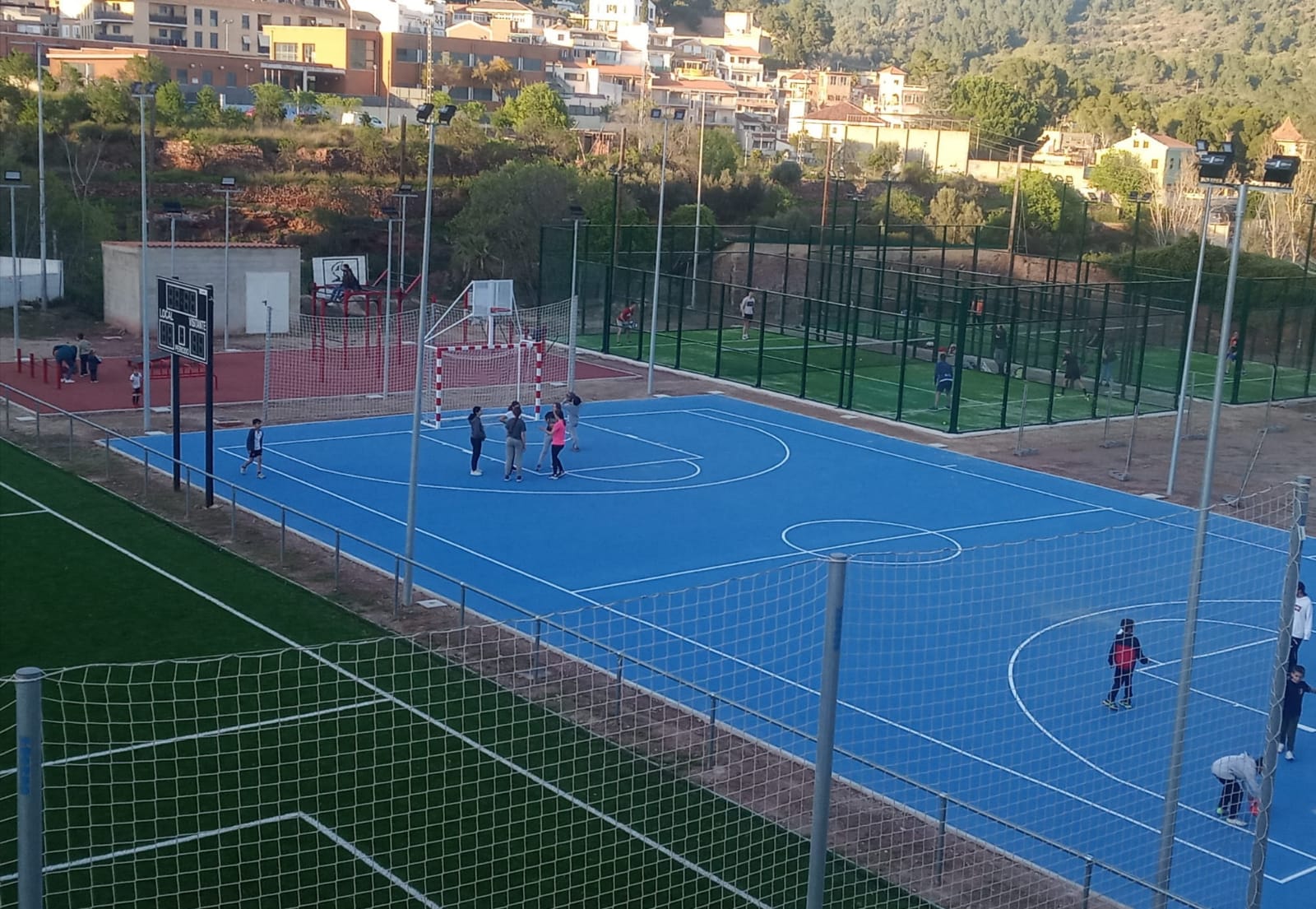 Lee más sobre el artículo Acaban las obras de la tercera fase del polideportivo municipal