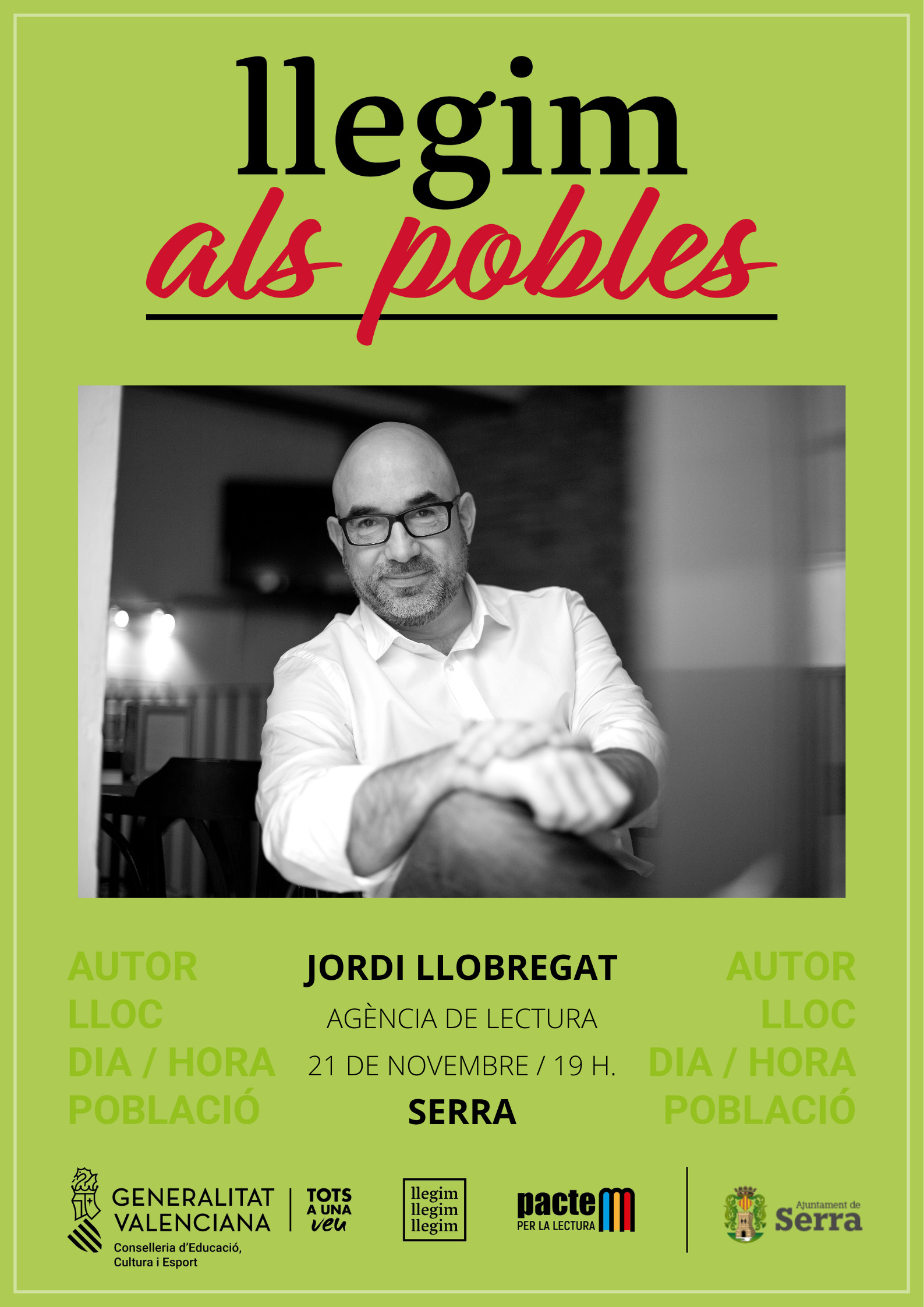 Read more about the article Trobada amb l’escriptor Jordi Llobregat