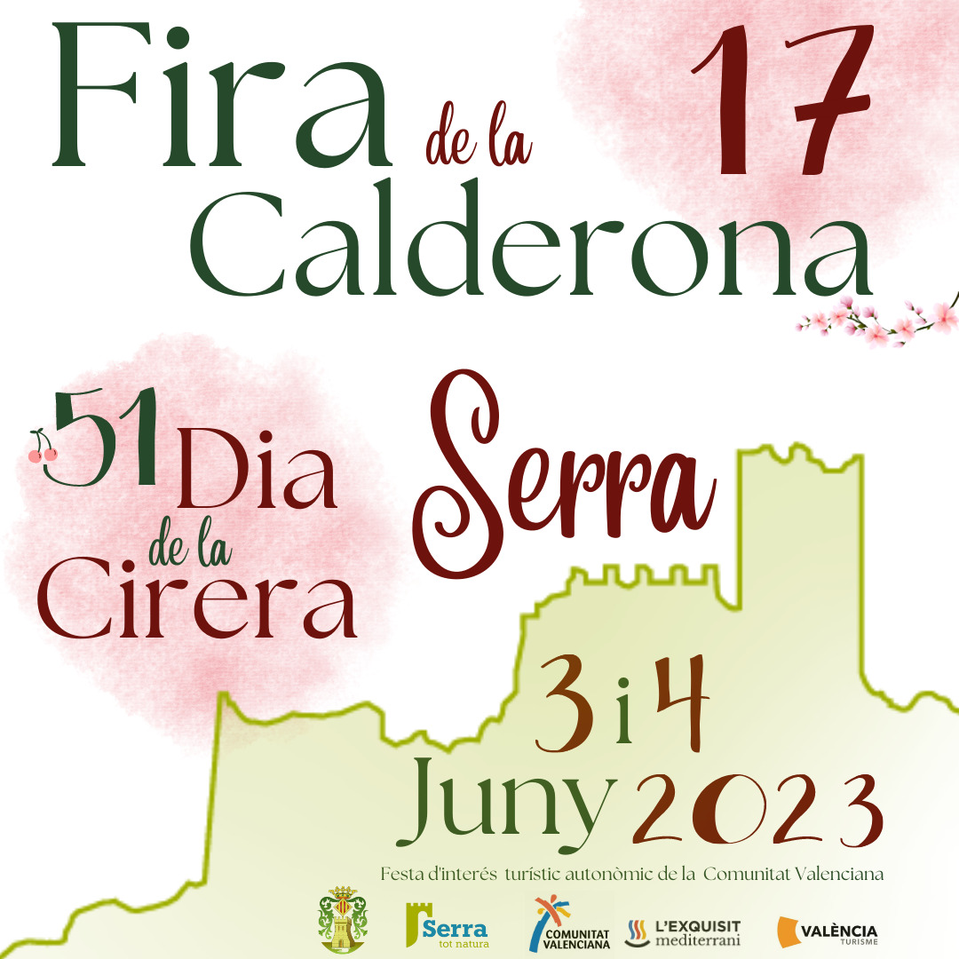 Read more about the article Serra celebrarà la Fira de la Calderona-Dia de la Cirera el 3 i 4 de juny