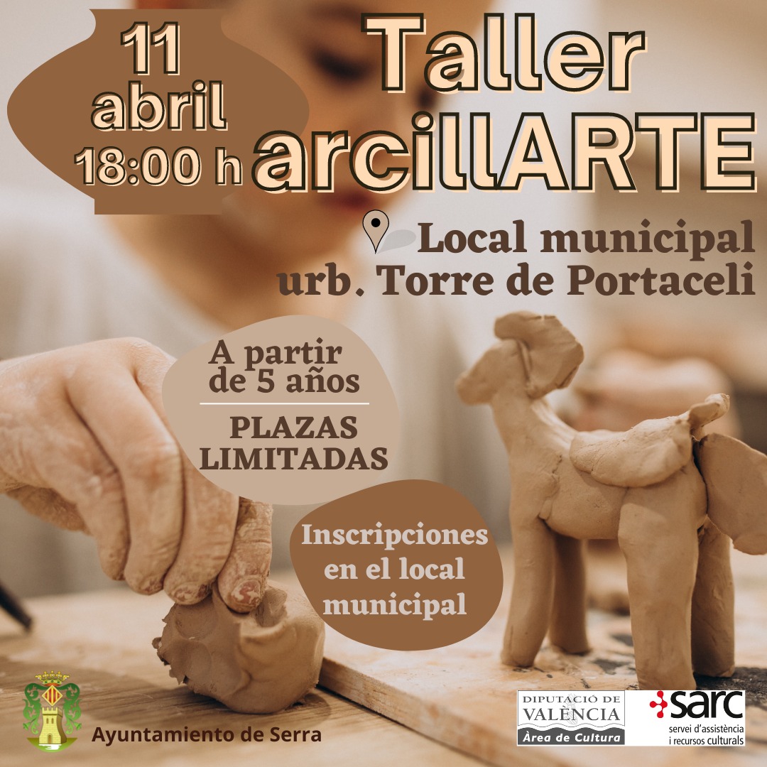 Lee más sobre el artículo Taller arcillarte en la urbanización Torre de Porta Coeli