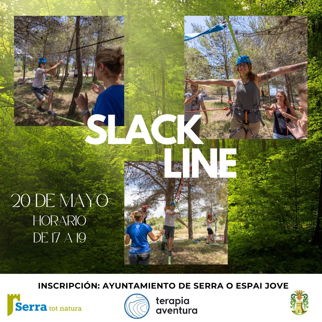 Read more about the article Slack line per a la joventut