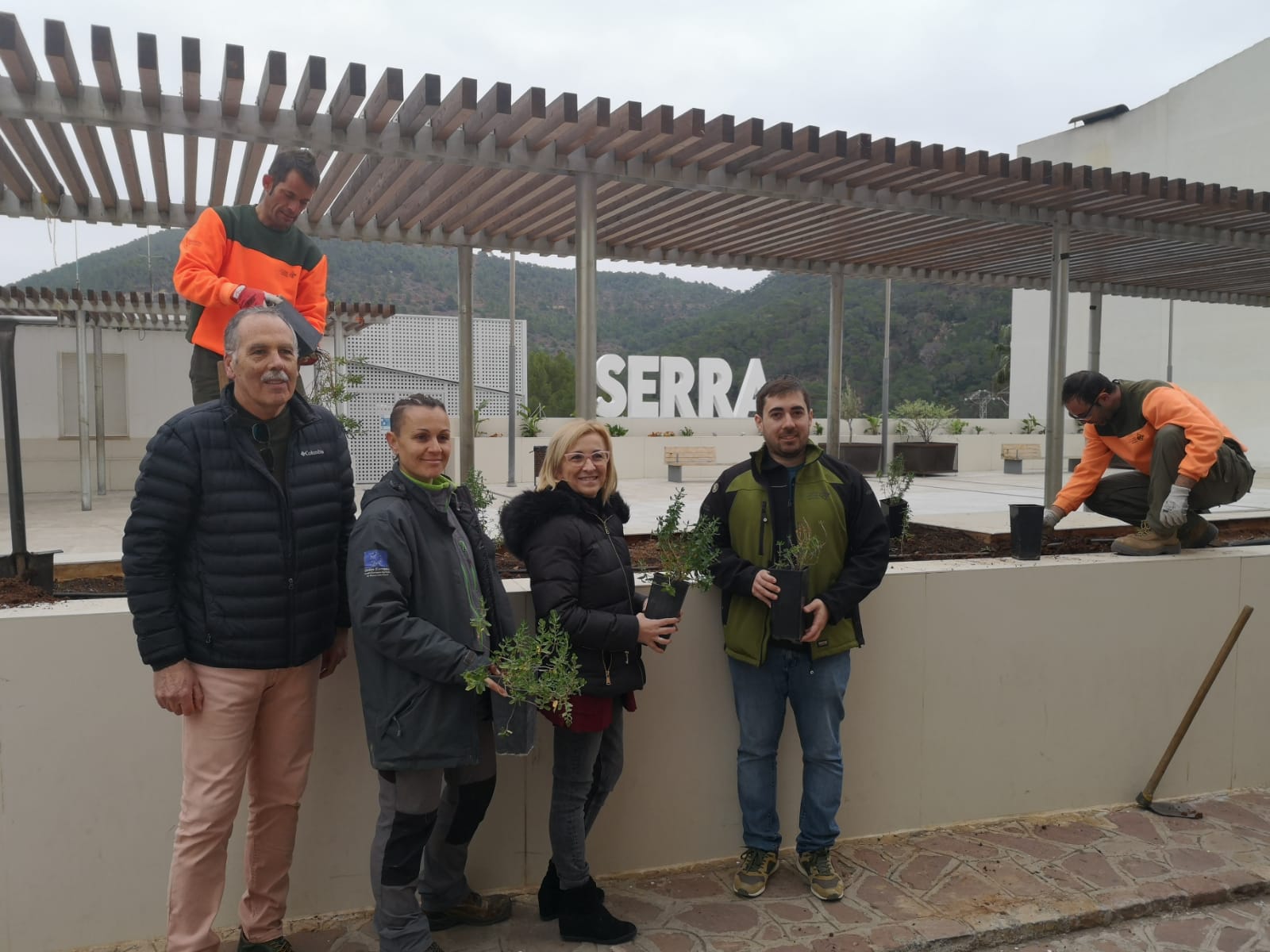 Lee más sobre el artículo Serra planta Jara de Cartagena para celebrar el Día del Árbol