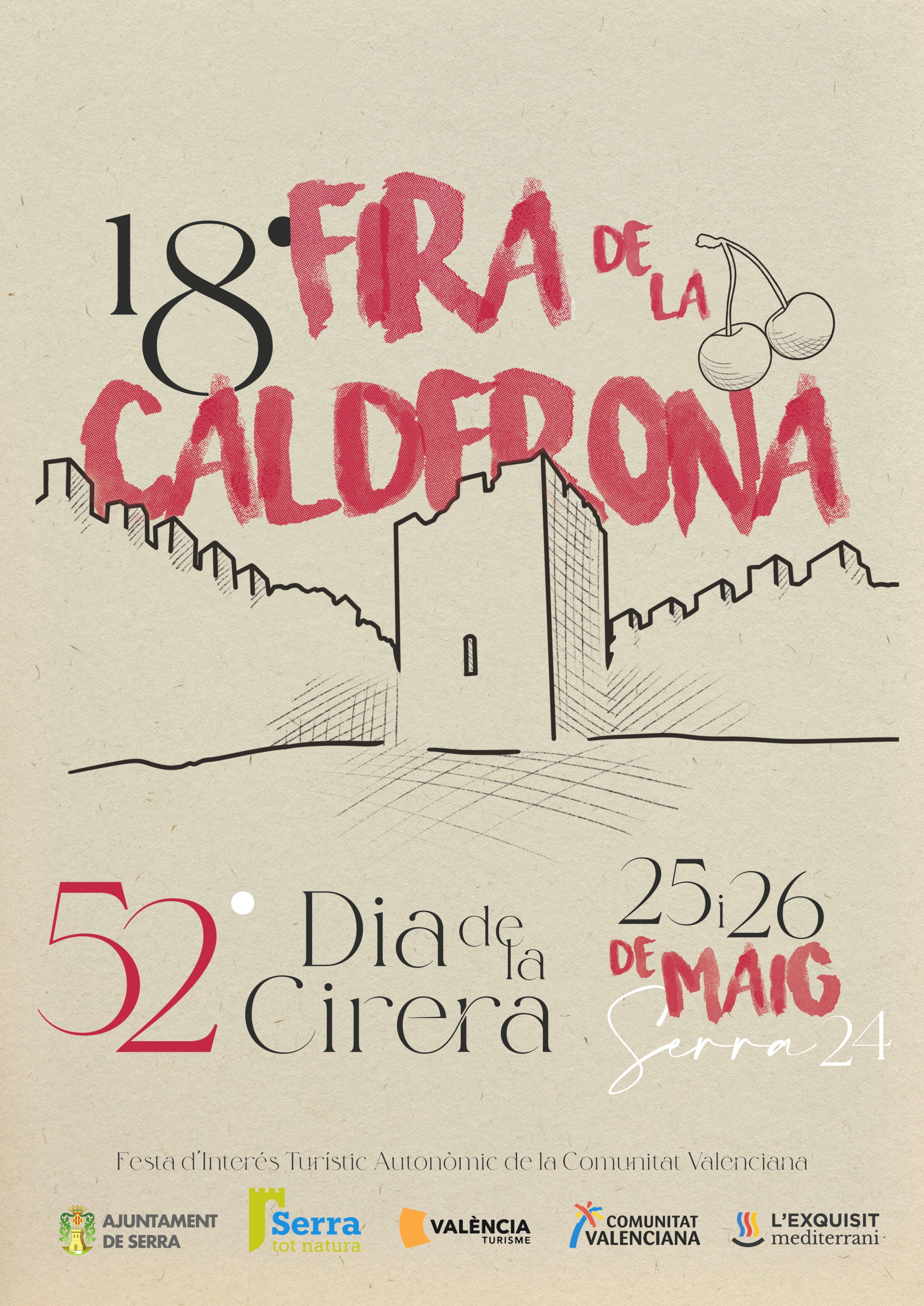 Read more about the article Cartell anunciador de la Fira de la Calderona 2024