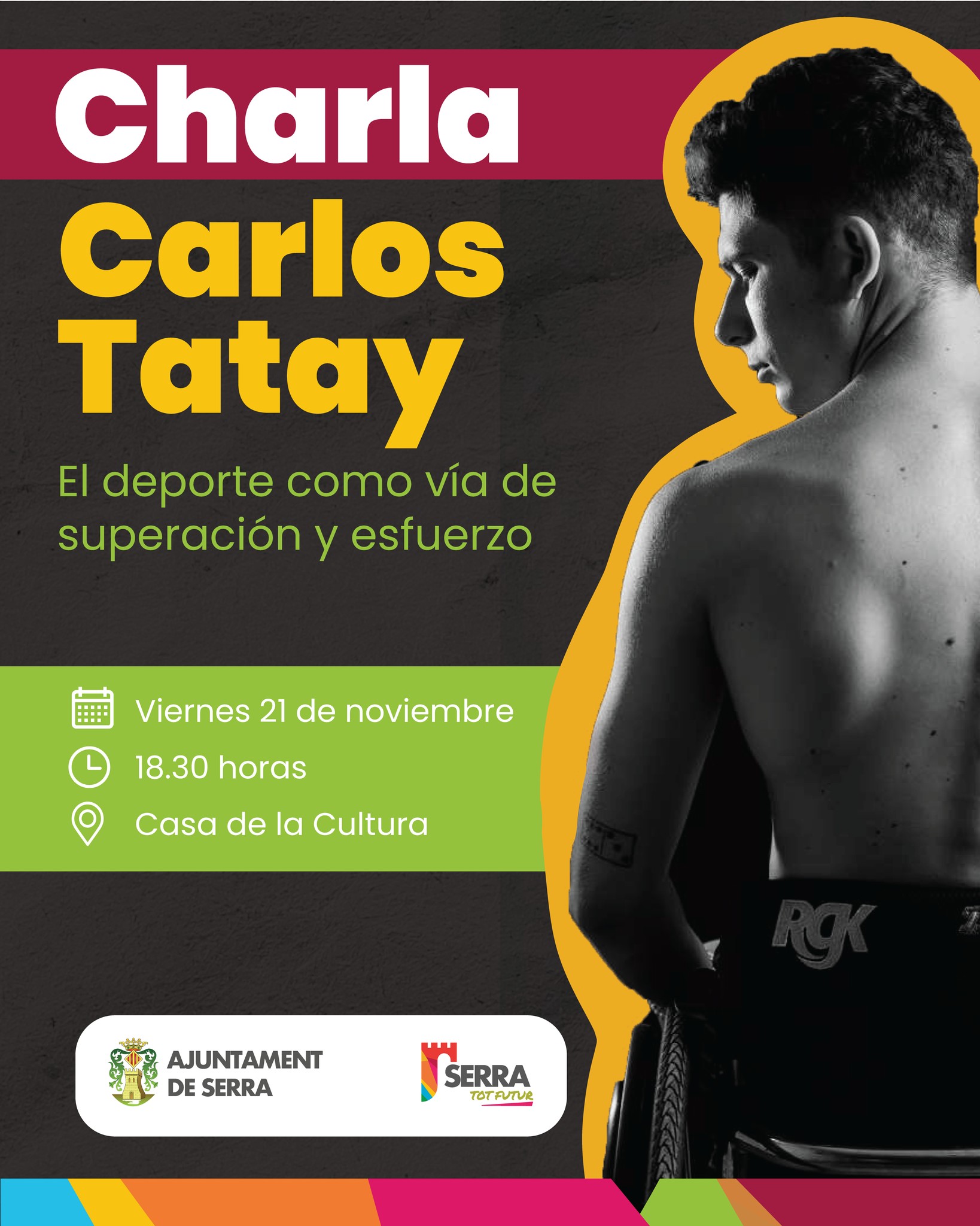 Read more about the article Carlos Tatay. L’esport com a via de superació i esforç