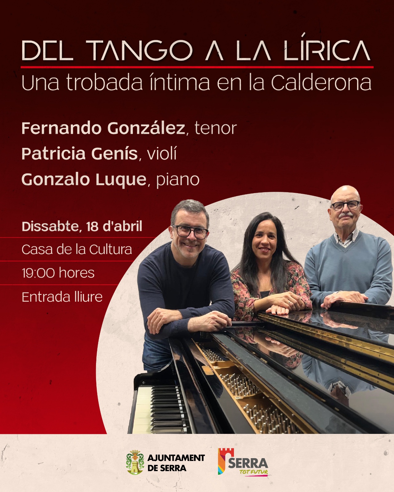 Lee más sobre el artículo Del tango  a la lírica. Un encuentro íntimo en la Calderona.